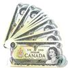 Image 1 : 25x 1973 $1 BC-46b, Bank of Canada Notes with Consecutive Serial Numbers - ECU6254450-74. 25pcs