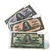 Image 1 : 1937 $1, $2 & $10 Bank of Canada Notes in F-VF Condition. You will receive $1 BC-21c prefix H/M, $2 