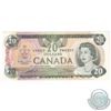 Image 2 : 1979 $20 BC-54cA-i Bank of Canada Note Serial Number 51603522296 EF (Pressed).