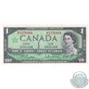 Image 1 : 1967 $1 BC-45b-i Bank of Canada Note Serial Number M/P1376868 CUNC.