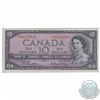 Image 3 : Replacement BC-40bA 1954 Bank of Canada $10, Beattie-Rasminsky Replacement, *BV 0329547, BCS EF-40