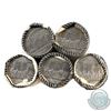Image 1 : Lot of 1982 Canada Constitution Nickel Dollar Rolls (torn or taped). 5 rolls.