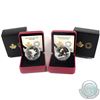 2014 Canada $20 Bald Eagle & 2014 $20 Soaring Bald Eagle Fine Silver Coins. 2pcs (TAX Exempt)