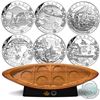 Image 1 : 2015 $10 Canoe Across Canada 6-coin Set & Canoe Shaped Box. (TAX Exempt)