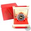 Image 1 : 1999 Canada $15 Year of the Rabbit Sterling Silver & Gold Plated Cameo Coin. (Capsule is scratched)