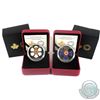 Image 1 : 2017 Canada $20 Canadian Honours Fine Silver Coloured Coins - 45th Anniversary of the Order of Milit