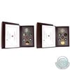 Image 1 : 1994 & 1995 Canada Special Edition Red Cover 7-coin Proof Double Dollar Sets. 2pcs