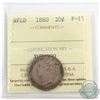 Image 1 : 1880 Newfoundland 20-cent  ICCS Certified F-15.