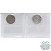 Image 2 : 1881 Newfoundland 20-cent ICCS Certified F-15 & 1888 Newfoundland 20-cent ICCS VF-20. 2pcs