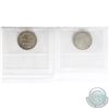 Image 2 : 1890 & 1894 Obv. 1 Newfoundland 20-cent ICCS Certified VF-20. 2pcs