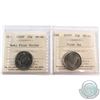 Image 1 : 2005P First Day & 2005P Saskatchewan First Strike Canada 25-cent ICCS Certified MS-66. 2pcs