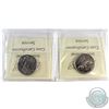 Image 2 : 2005P First Day & 2005P Saskatchewan First Strike Canada 25-cent ICCS Certified MS-66. 2pcs