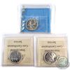 Image 2 : 3x Canada 25-cent Certified Coins: 1960 CCCS PL-66 Heavy Cameo, 1965 ICCS PL-66 UHC & 1966 ICCS PL-6
