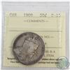 Image 1 : 1909 Canada 50-cent ICCS Certified F-15