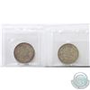 Image 2 : 1916 & 1918 Canada 50-cent ICCS Certified VF-20. (1916 is cleaned)2pcs