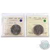 Image 1 : 2005P First Day & 2007 Canada 50-cent ICCS Certified MS-66. 2pcs.