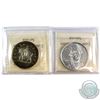 Image 2 : 1973 Canada 'Double 1973 ' Silver $1 SP-67 & 2007 Canada J. Brant Silver $1 MS-67 NBU. Both coins ha