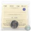 2010 Canada 10-cent ICCS Certified MS-67