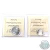 Image 2 : 1965 10-cent & 1965 25-cent ICCS Certified MS-65. 2pcs