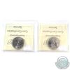 Image 2 : 1990 & 1992 Nova Scotia  25-cent ICCS Certified MS-66. 2pcs