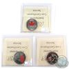 Image 2 : 2001P Canada Day,2005P Stocking & 2006P Rudolph Canada 25-cent ICCS Certified MS-67 NBU. 3pcs