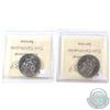 Image 2 : 1983 & 1984 Canada 50-cent ICCS Certified MS-66. 2pcs