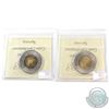 Image 2 : 2005 &  2007 Canada Two Dollar ICCS Certified MS-66. 2pcs