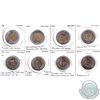 Image 1 : Estate lot of 8x  Canada Two Dollar coin with minor ERROR varieties . 8pcs. Please view scan for det