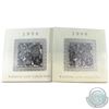 Image 1 : 1998 & 1999 United Kingdom Wedding Coin Collection Sets. 2pcs