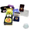 Image 1 : Estate lot of Canada Commemorative coins: 1987 Proof Loon with display box, 2001 3-cent coin in caps