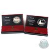 Image 1 : 2005 Toronto Island Light House & 2006 Pengrowth Saddledome $20 Fine silver coins (Tax Exempt) 2pcs.