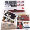 Image 1 : 1977-2015 Canada Queen Elizabeth II/Royal Coin and Stamp Collection. You will receive a 1977 Silver 