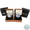 Image 1 : 2018 Canada $10 Learning to Play - Edmonton Oilers & Calgary Flames Fine Silver Coins (Edmonton Oile