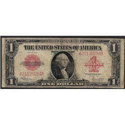 1923 $1 Legal Tender Note Red Seal