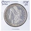 Image 1 : 1878-CC $1 Morgan Silver Dollar Coin