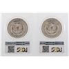 Image 2 : Lot of (2) 1885-O $1 Morgan Silver Dollar Coins PCGS MS63