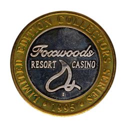 .999 Silver Foxwoods Resort Rhode Islands Casino $10 Limited Edition Gaming Toke