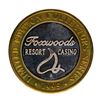 Image 1 : .999 Silver Foxwoods Resort Rhode Islands Casino $10 Limited Edition Gaming Toke