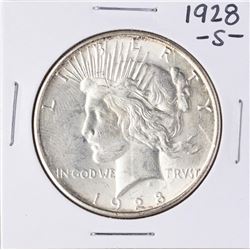 1928-S $1 Peace Silver Dollar Coin