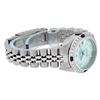 Image 3 : Rolex Ladies Stainless Steel Ice Blue Diamond & Sapphire Datejust Wristwatch