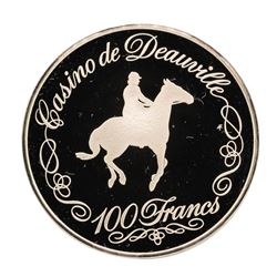 Casino de Deauville 19.8 gram .925 Sterling Silver Gaming Token