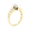 Image 4 : 14KT Yellow Gold Lady's 0.70 ctw Diamond Ring