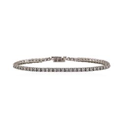 14KT White Gold 3.00 ctw Diamond Bracelet