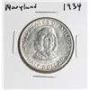 Image 1 : 1934 Maryland Tercentenary Commemorative Half Dollar Coin