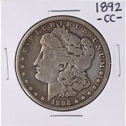 1892-CC $1 Morgan Silver Dollar Coin