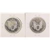 Image 2 : Lot of (2) 1997 $1 American Silver Eagle Coins