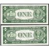 Image 2 : Lot of (2) Consecutive 1935D $1 Silver Certificate Notes