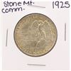 Image 1 : 1925 Stone Mountain Commemorative Half Dollar Coin
