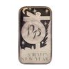 Image 1 : 1975 Happy New Year Madison Mint 1 oz .999 Fine Silver Art Bar