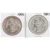 Image 1 : Lot of 1885 & 1887 $1 Morgan Silver Dollar Coins